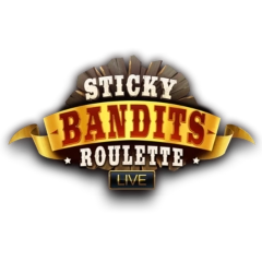icon of sticky bandits roulette live game logo