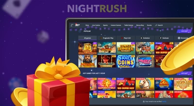 Jet Casinon kolikkopelien sivu