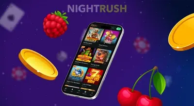 Mobiilikasinon käyttöliittymä, jossa näkyy kolikkopelit puhelimessa.