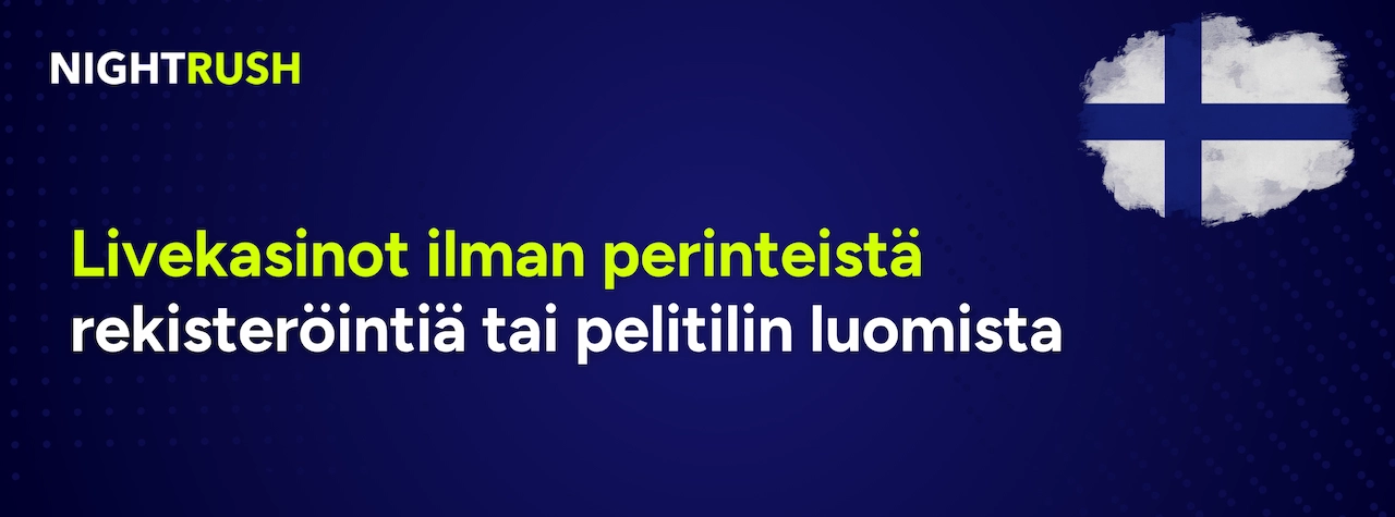 Livekasinot ilman perinteistä rekisteröintiä tai pelitilin luomista sinisellä