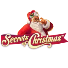 Joulun salaisuudet -kolikkopeli, jossa esiintyy punaisissa väreissä pukeutunut joulupukki.