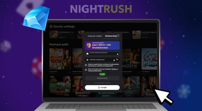 Winaura Casinon rekisteröintinäyttö