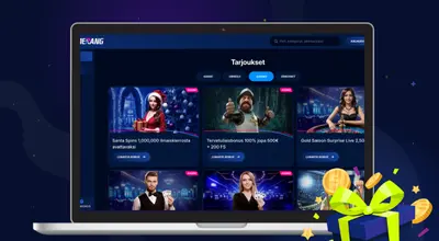 Nettikasinon bonussivu.