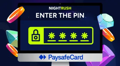 Syötä PaysafeCard-PIN-koodisi