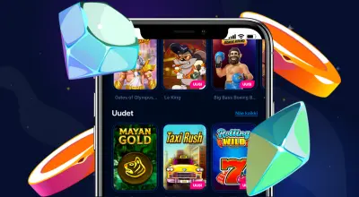 Kolikkopelit mobiilinäytöllä.