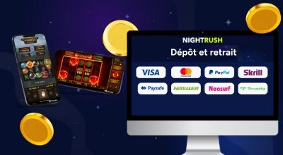 Options de dépôt et de retrait sur casino en ligne avec Visa, Mastercard et portefeuilles électroniques