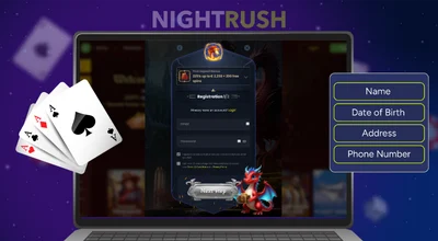 Formulaire d’inscription avec champs e-mail et mot de passe.