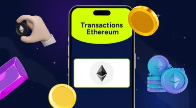 Transactions Ethereum sur un téléphone