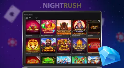 Interface desktop de la ludothèque du casino Winaura