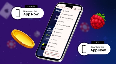 smartphone avec logo de téléchargement sur Android et Apple