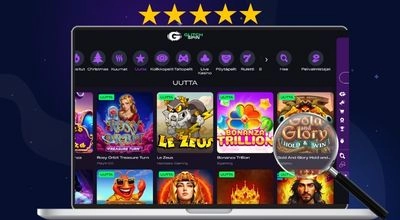 Interface de casino mobile présentant des jeux populaires et une expérience utilisateur optimisée