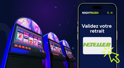 Validation d’un retrait de casino en ligne avec Neteller