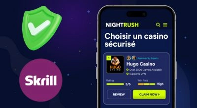 Sélection de casinos en ligne sécurisés acceptant Skrill au Canada
