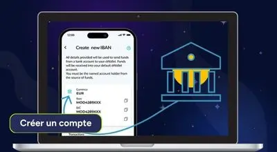 Création d’un compte MiFinity avec génération d’un IBAN virtuel