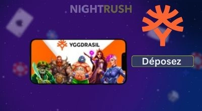 smartphone avec jeux Yggdrasil