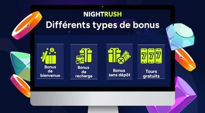 Offres de bonus de casino en ligne