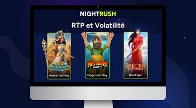 Volatilité et RTP du jeu de casino