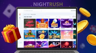 déposer et jouez à des jeux de casino