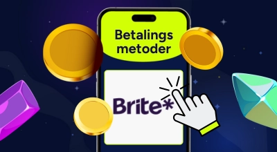 En mobil med Brite åpen på skjermen.