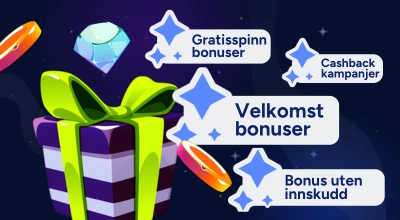 En pakke og en rekke bonustyper.