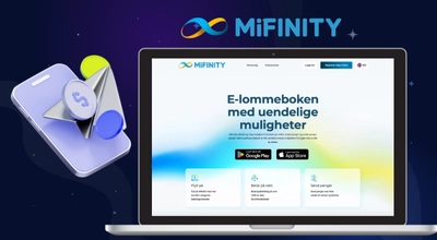 MiFinity Norge-hjemmeside.